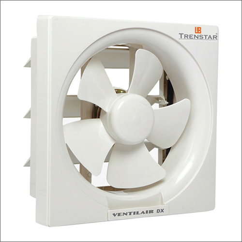 6 Inch High Speed Ventilation Fan - Plastic Material, 6 Inch Size, White Color, 240 V Voltage | 5 Blades, Wall Mounted Installation, 1 Year Warranty