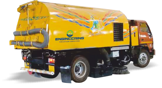 Automatic Road Sweeping Machine