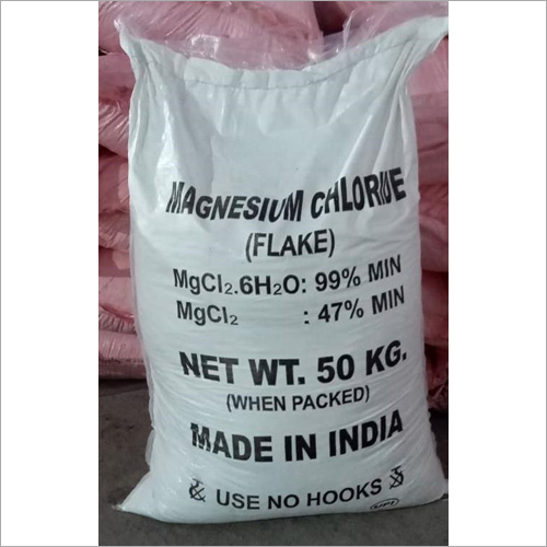 Magnesium Chloride Hexahydrate Flakes - 99% Purity, Off White Color, Technical Grade, Bio-tech Grade | Versatile Industrial Applications, Hygroscopic, Non-hazardous, Water Soluble, Shelf Life 12 Months