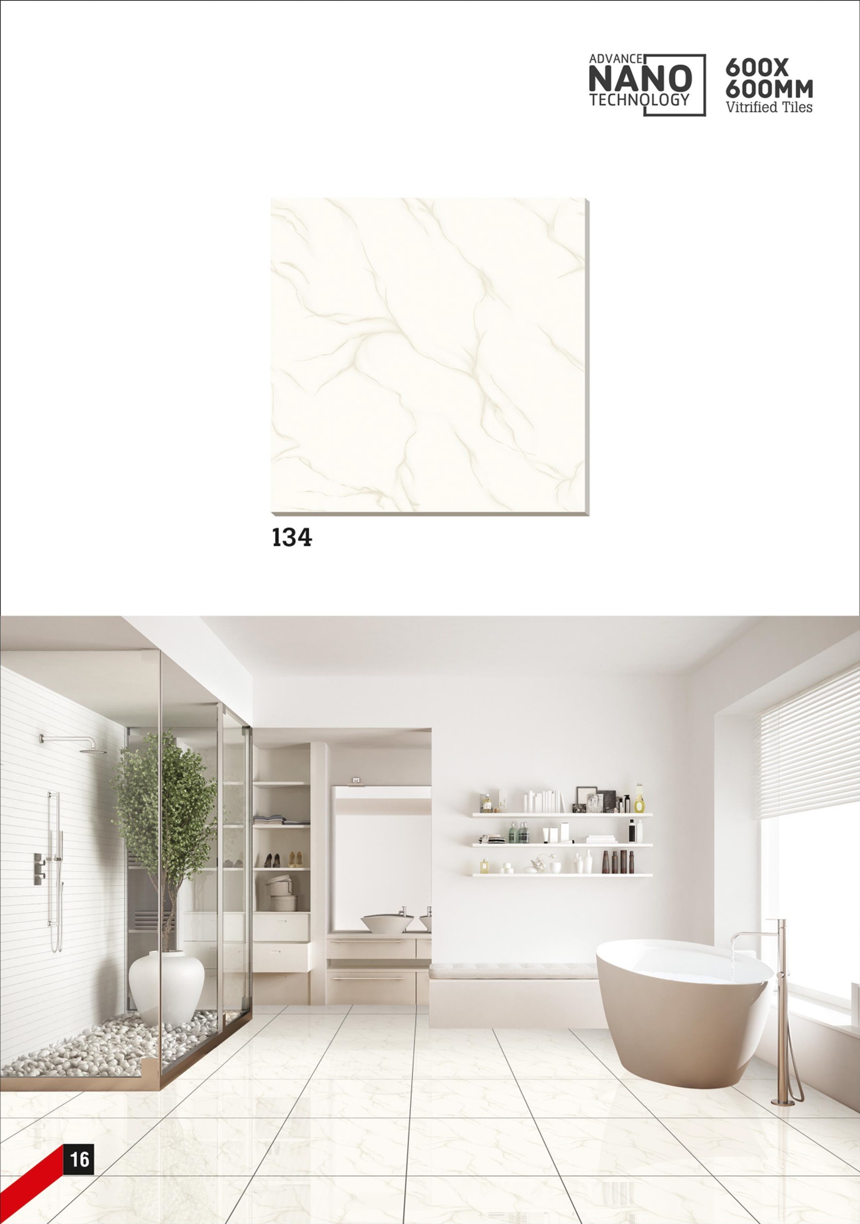 Multi Color Nano Vitrified Tile