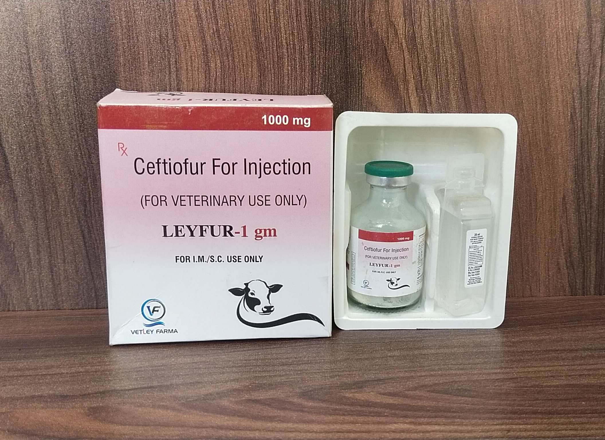 Ceftiofur Injection For Veterinary Pcd Franchise Ingredients: Chemicals