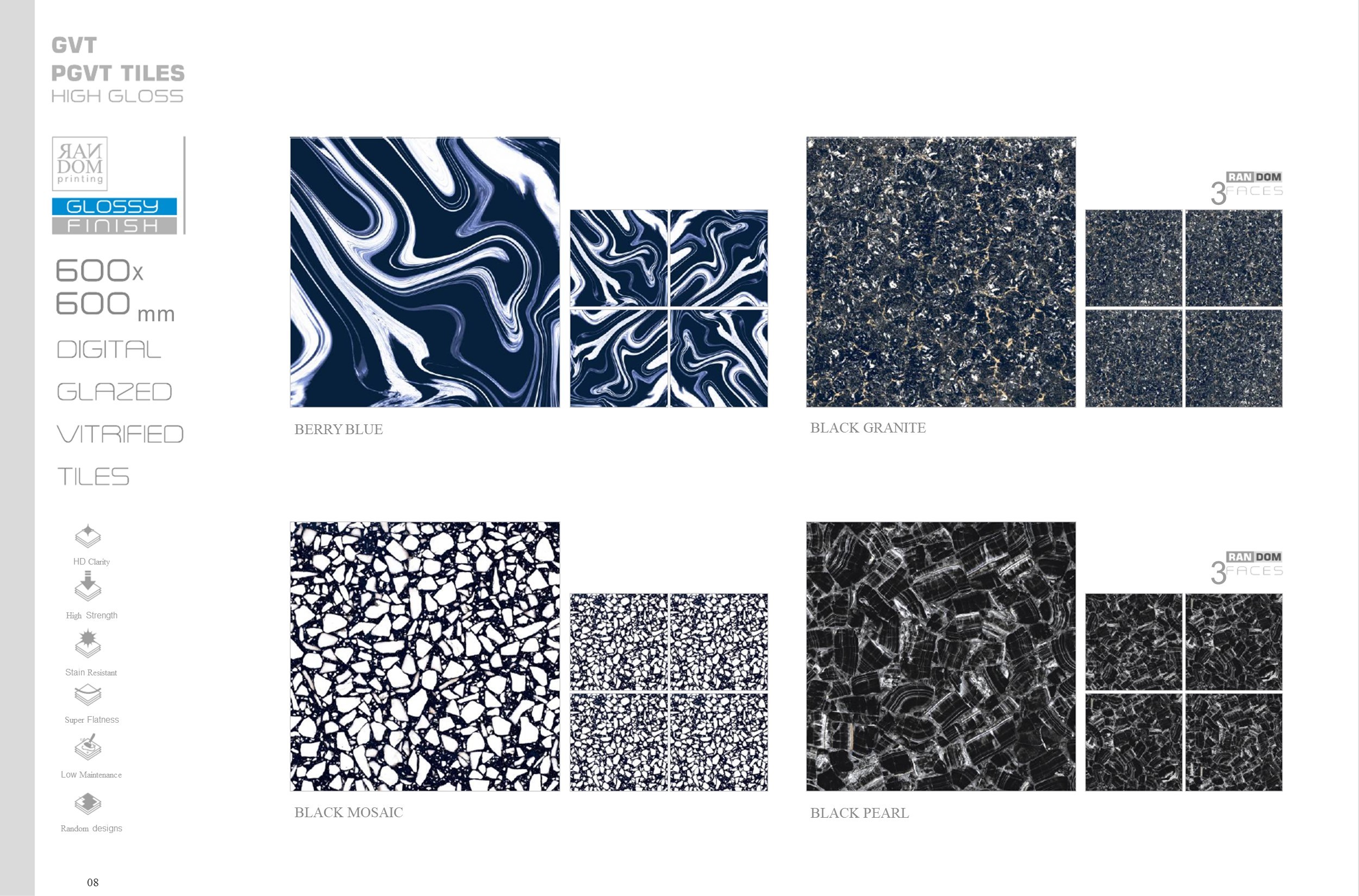 Multi Color Swimming Pool Tile