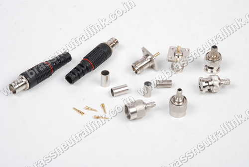 Brass BNC Connectors - Aluminum, 3-25 mm Size, Silver Color | Unmatched Quality, Fine Finish, Durability