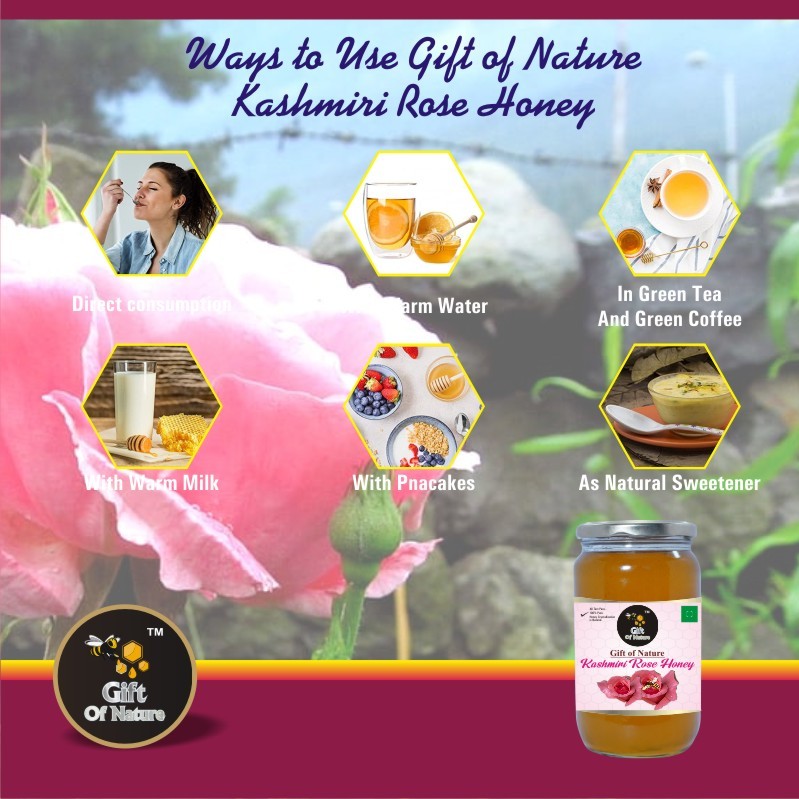 Kashmiri Rose Honey
