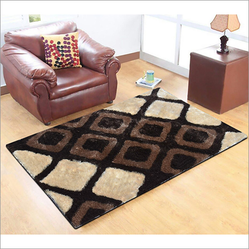 Washable Designed Rectangular Floor Carpet