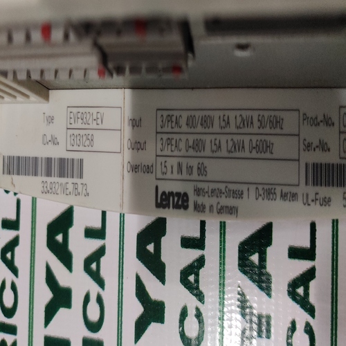 Lenze Evf9321 Ev Drive