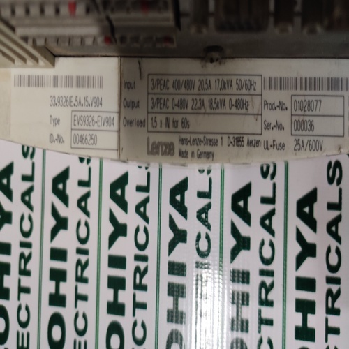 Lenze Evs9326 Eiv904 Drive