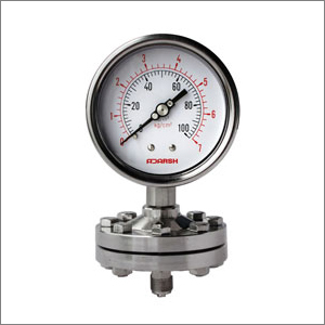 Sealed Diaphragm Pressure Gauges Usage: Industrial