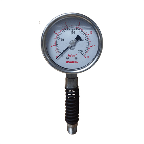 मेटल एलॉय एंटी वाइब्रेशन प्रेशर गेज
