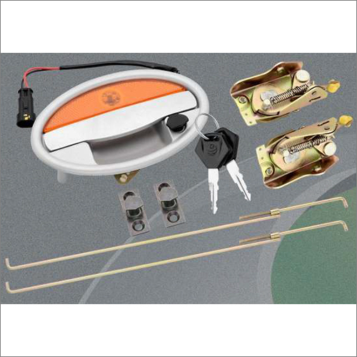 Samarth Lock - Iron, Polished Finish | Ideal for Industrial Use in Automotive Applications