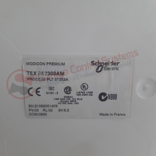 श्नाइडर Tsxp57303am मोडिकॉन 573x3a प्रोसेसर