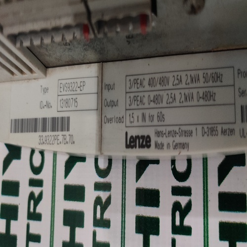 Lenze Evs9322 Ep Drive