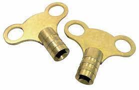 Brass Bleed Key