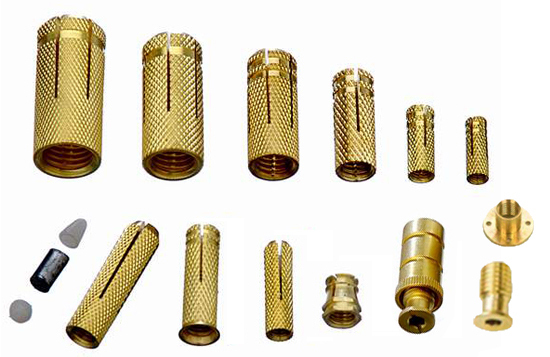 Brass Anchor - Brass, 8-12mm Diameter, 25-50mm Length | Unplated Expansion Anchor For Fixing Items To Brick, Concrete, Or Stone, Astm B16 Compliant