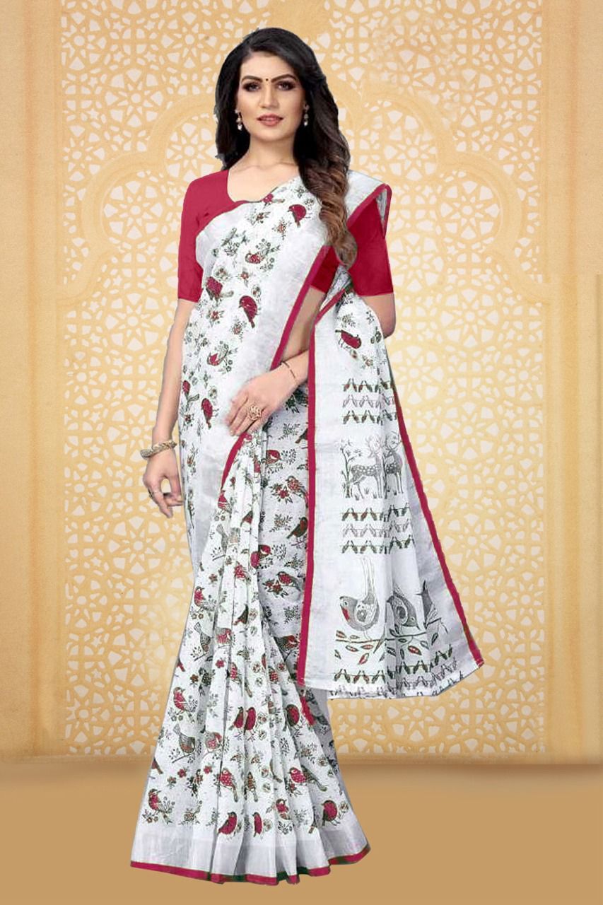 Ladies Sarees - Cotton Fabric