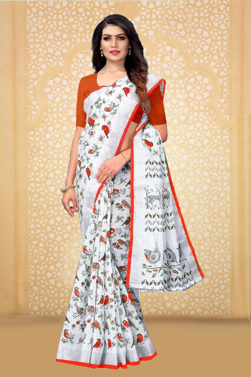 Ladies Sarees - Cotton Fabric