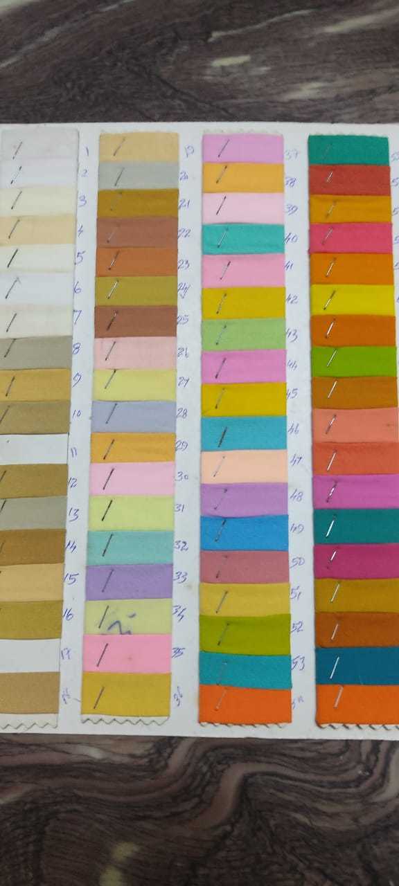 Butter Crepe - 8 Kg, 42 Inch Width | Lightweight, Colourfast, Washable, Perfect For Lining And Bottom Dressmaking