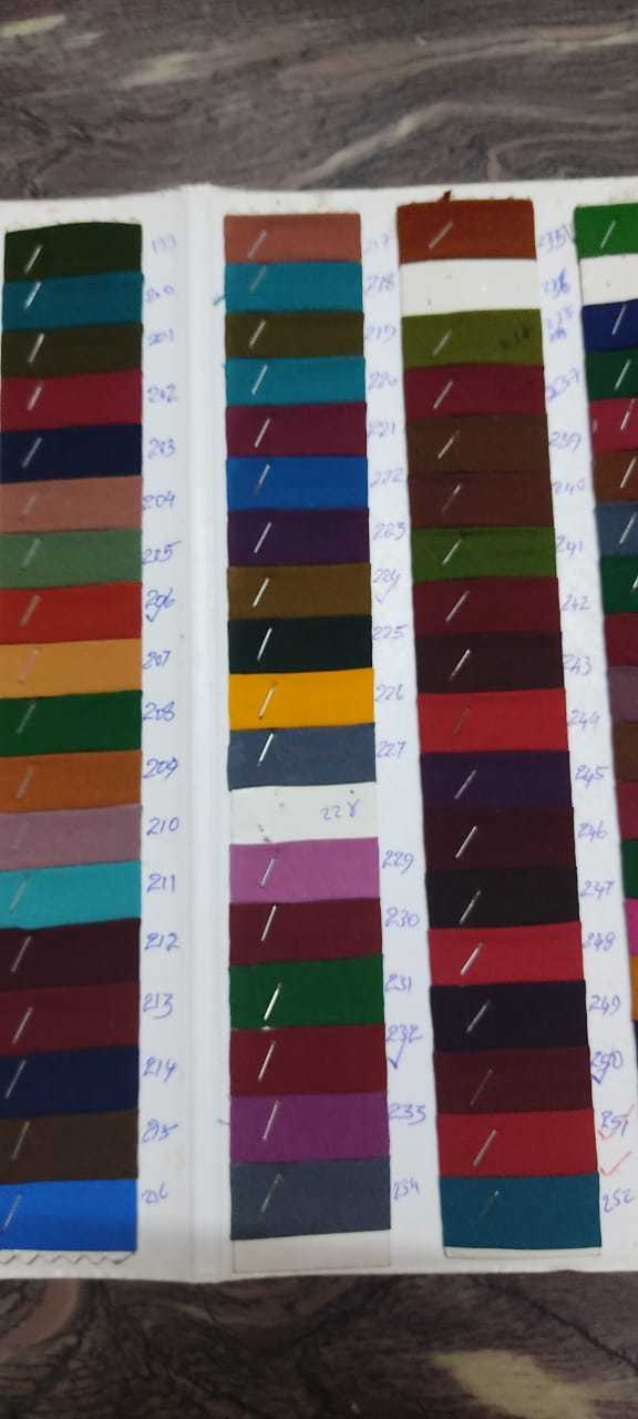 Butter Crepe - 8 Kg, 42 Inch Width | Lightweight, Colourfast, Washable, Perfect For Lining And Bottom Dressmaking