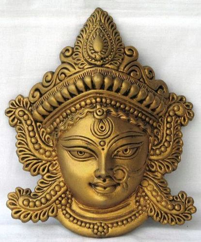 दुर्गा माता मास्क वॉल हैंगिंग 001