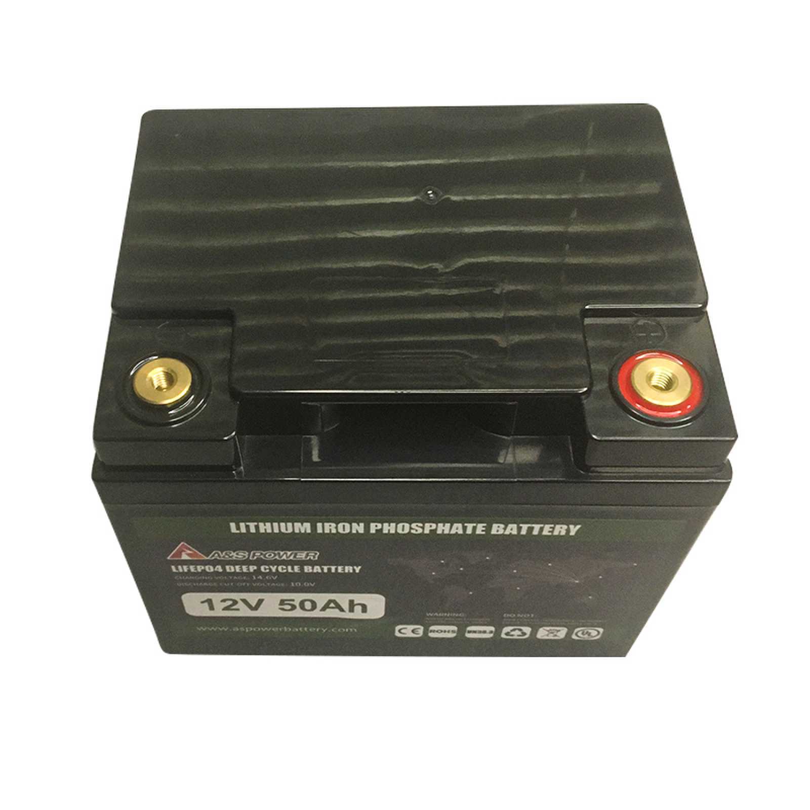 Lfp12v 50ah Deep Cycle Battery Pack Nominal Voltage: 12.8 Volt (V)