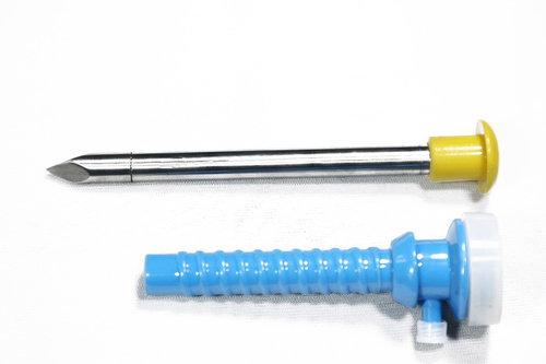 Laparoscopic Disposable Trocar 5Mm - Material: Metal & Plastic