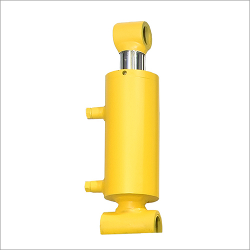 Yellow Double Acting Hydraulic Cylinder