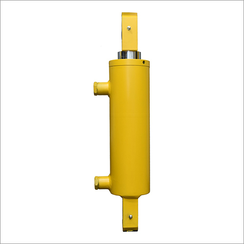 Yellow Hydraulic Press Cylinder