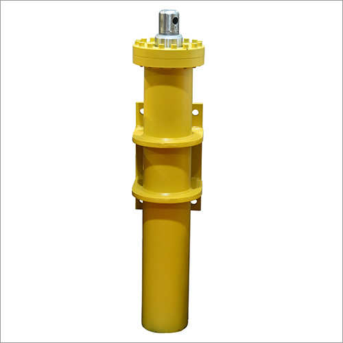 Yellow Hydraulic Leveling Cylinder