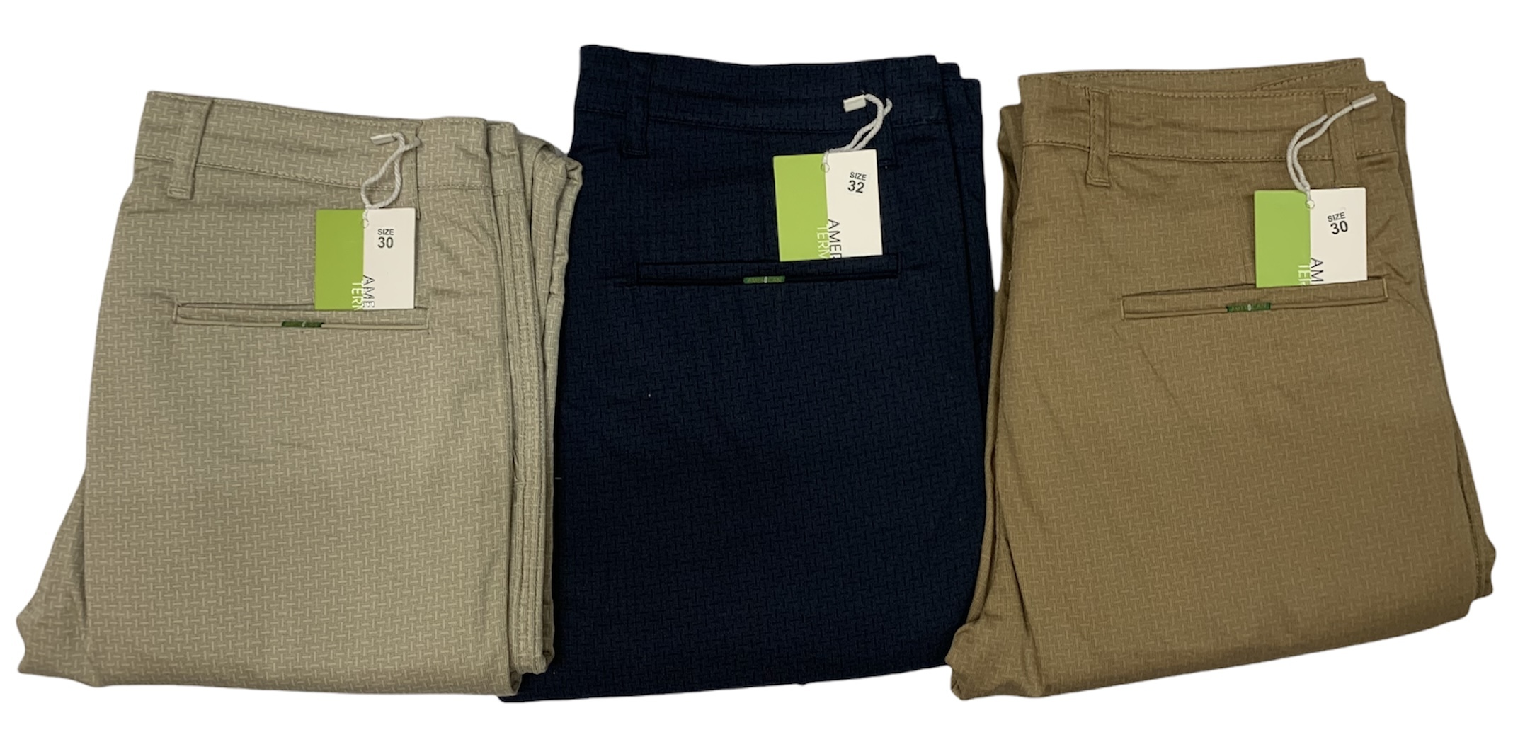 Mens Trousers - 41 Inch Length, Waist Size 30-42 | Printed Pattern For Stylish Comfort