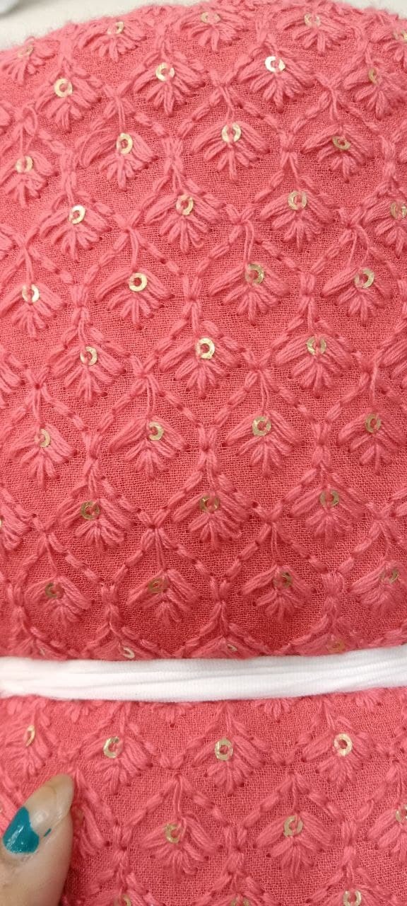 Embroidered Kurta Fabric