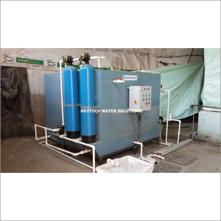 Mbbr Sewage Treatment Plant - Mild Steel, 2x2.2x2.3m , Epoxy Painted, Semi Automatic Operation, 10 Capacity, Mbbr Mbr Technology, 10000 Weight, 1 Year Warranty