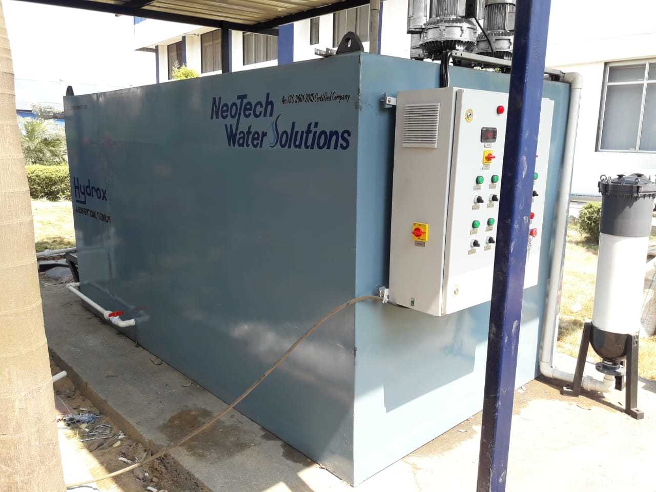 Mbbr Sewage Treatment Plant - Mild Steel, 2x2.2x2.3m , Epoxy Painted, Semi Automatic Operation, 10 Capacity, Mbbr Mbr Technology, 10000 Weight, 1 Year Warranty