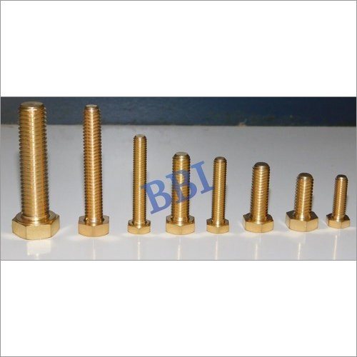 ब्रास हेक्स बोल्ट का आकार: 2 मिमी से 15 मिमी