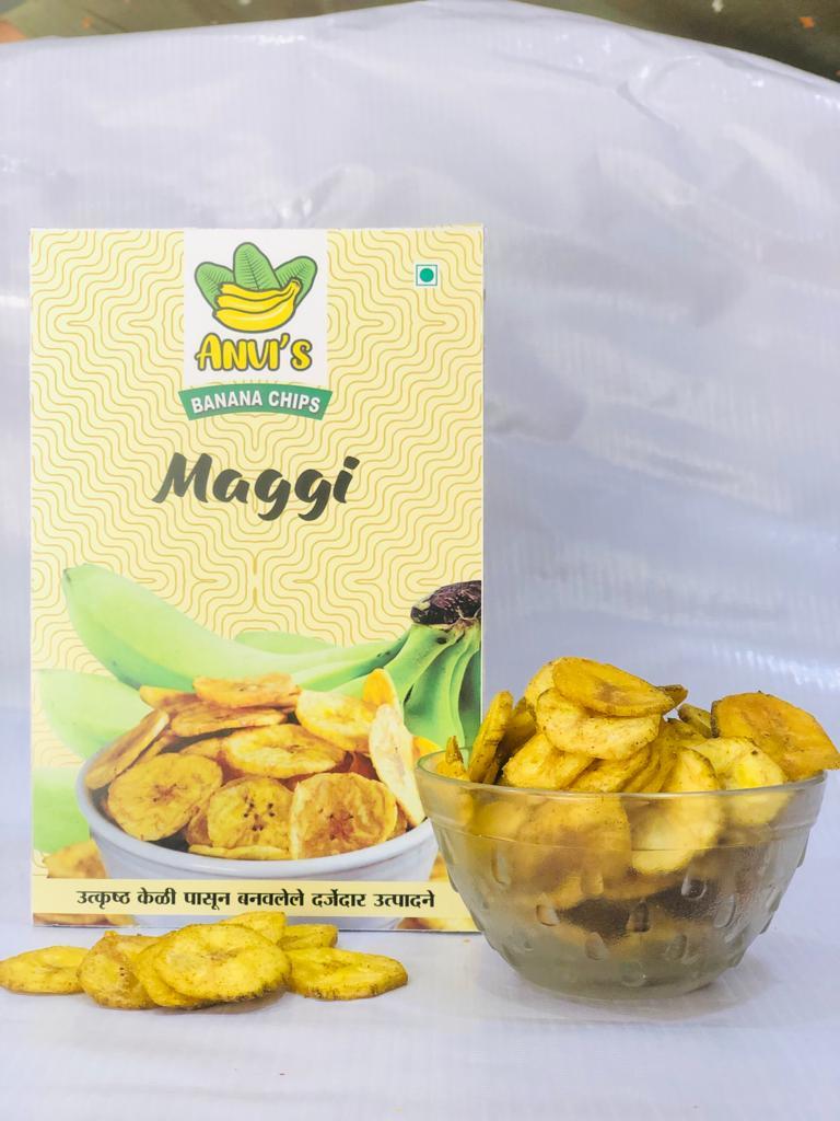 Maggi Banana Chips Packaging: Box