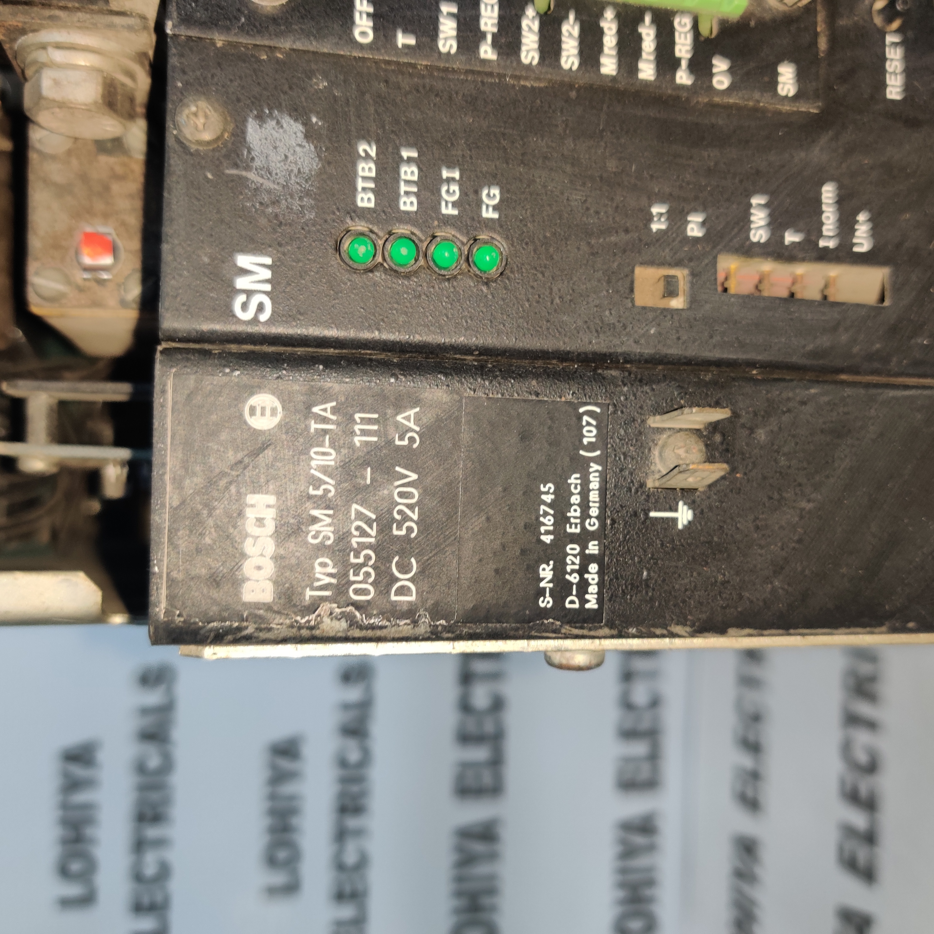 Bosch Sm 5 10 Ta 055127 111 Cnc Servo Drive