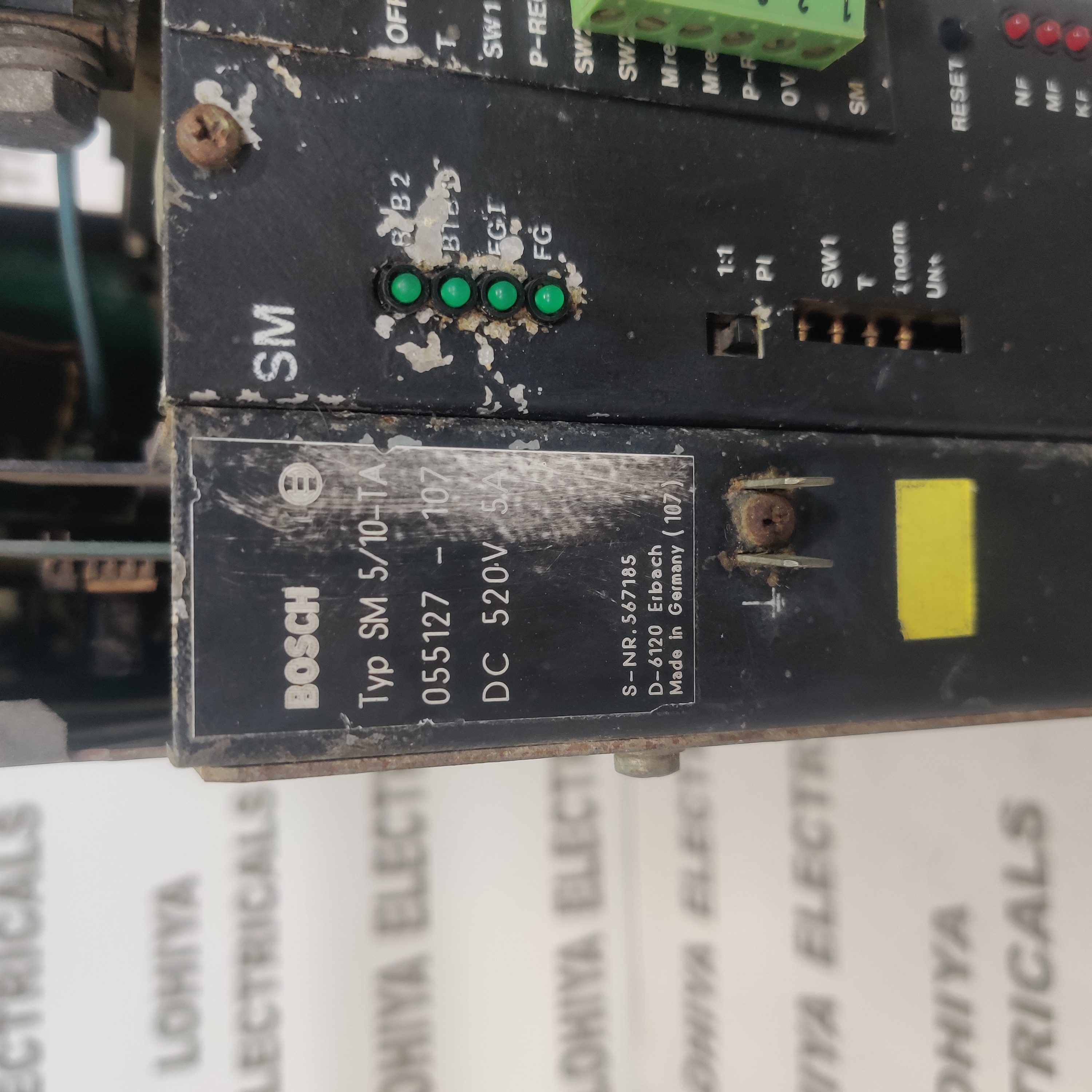 Bosch Sm 5 10 Ta 055127 107 Cnc Servo Drive