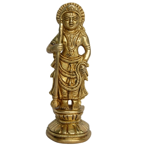 Yellow Udupi Krishna Statue For Your Collection