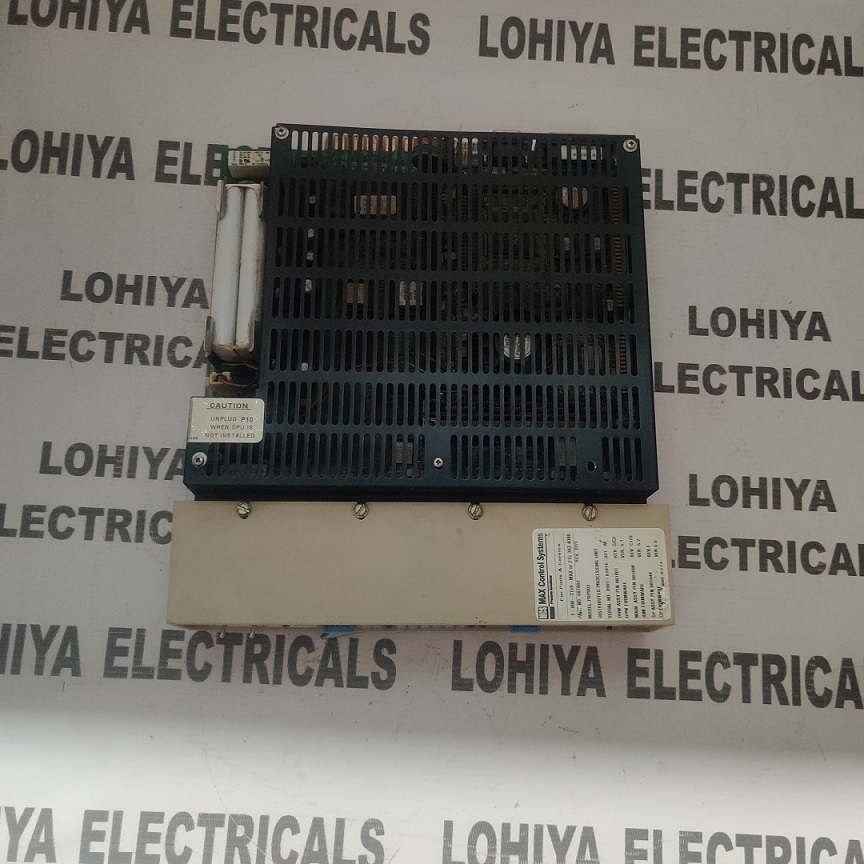 Max Control System Pdp003 Distributed Processing Unit
