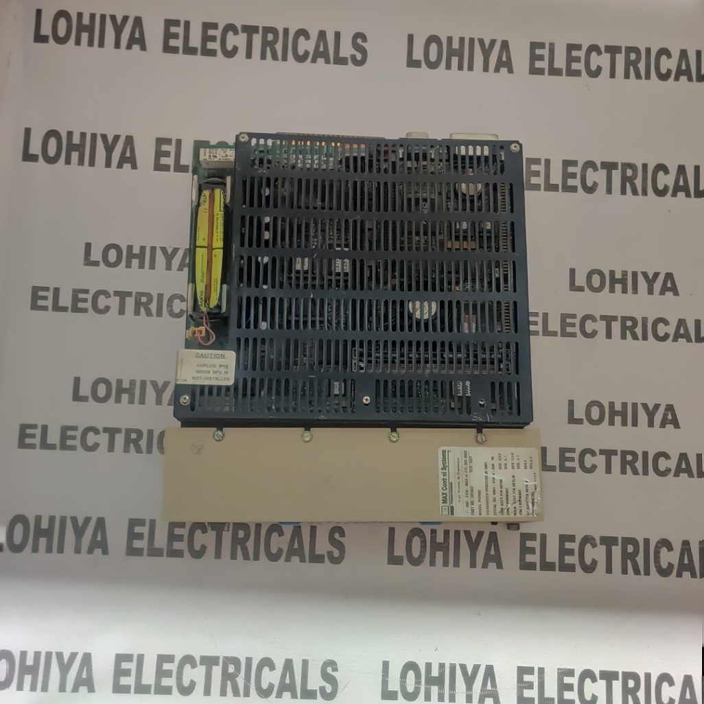 Max Control System Pdp002 Distributed Processing Unit