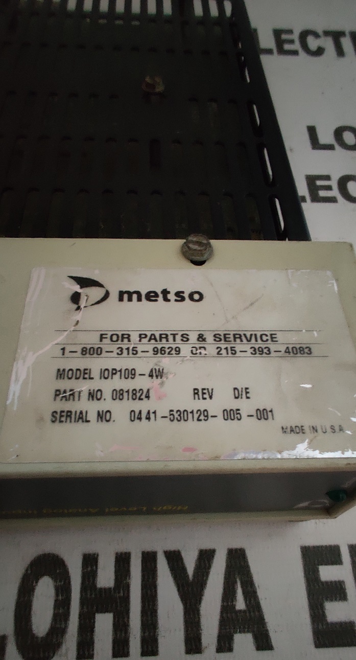 Metso Iop109 4w Analog Output Module