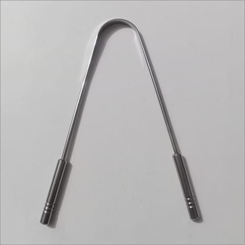 राउंड हैंडल एसएस टंग क्लीनर एज ग्रुप: सभी उम्र के लिए उपयुक्त