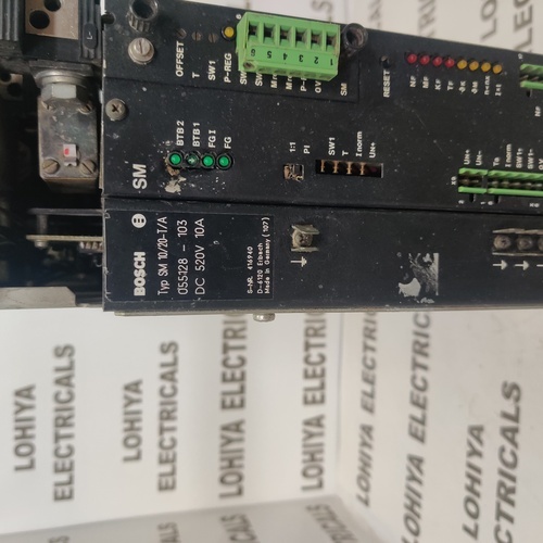 Bosch Sm 10 20 T A 055128 103 Cnc Servo Drive