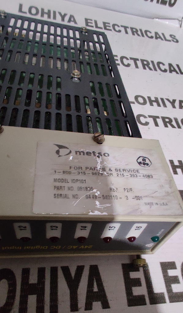 Metso Iop101 24v Ac Dc Digital Input Module