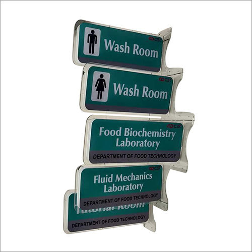 मेटल साइनेज नेम प्लेट