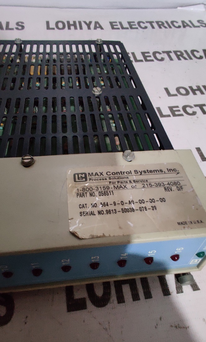 Max Control Systems 056511 24v Ac Dc Digital Input Module