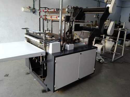 Bottom Seal Bag Making Machine - 150/min Speed, 440V Voltage, 600 mm Max Bag Width | Mild Steel, Fully Automatic, Electric Drive