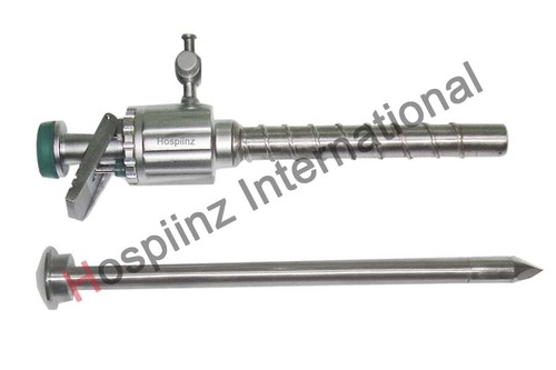 11mm Trocar Sharp with threaded cannula