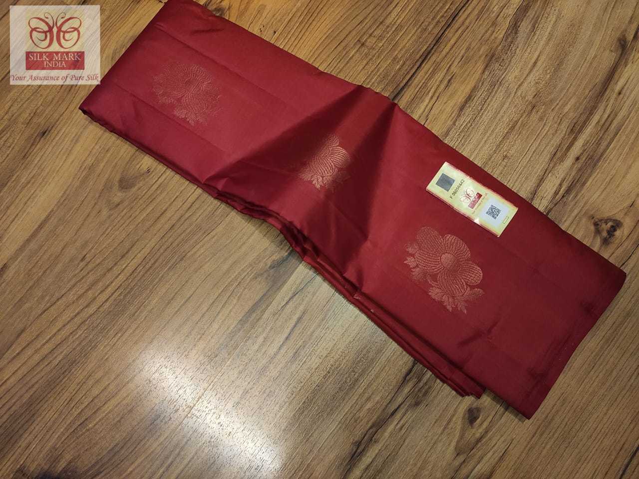 Trouble Shade Blue Colour Pure Soft Silk Kanjivaram