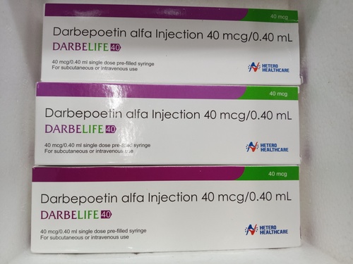 Darbepoetin Alfa Injection - 40mcg | Anemia Treatment for Kidney Disease and Chemotherapy