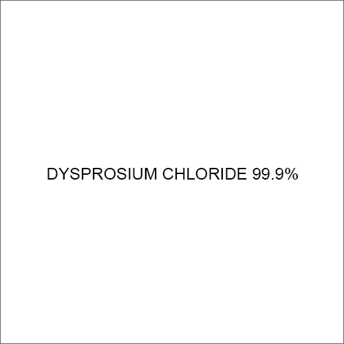 Dysprosium Chloride - 5 Kg Industrial Grade, 98% Purity Powder for Pharmaceutical Applications, Store in Dry Place
